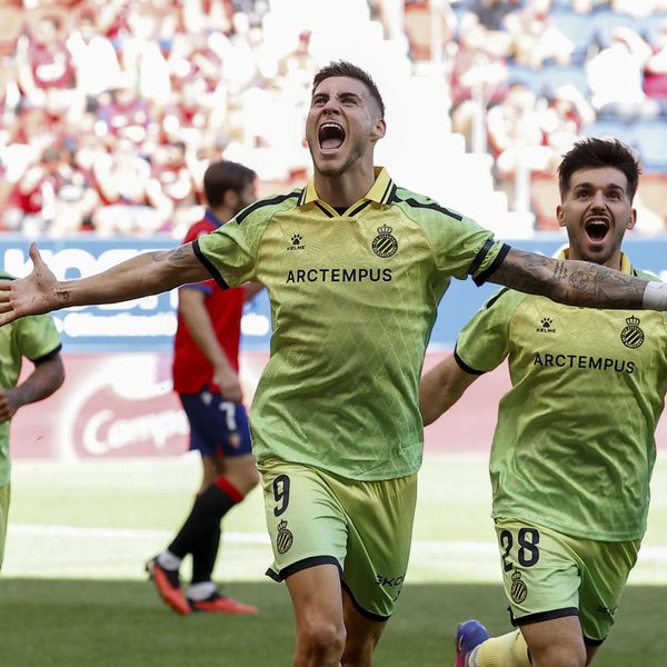 Gol de Roberto Fernández (Osasuna, 0 - Espanyol, 1)